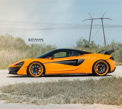 Фото дисков Strasse Wheels SV1 Deep Concave FS на McLaren 570S