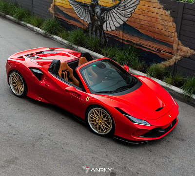 Фото дисков Anrky S3-X1 на Ferrari F8