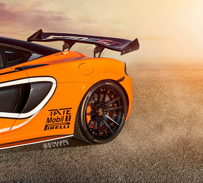 Фото дисков Strasse Wheels SV1 Deep Concave FS на McLaren 570S