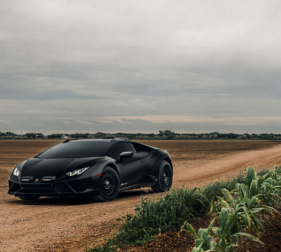 Фото дисков Vossen LC3-13T на Lamborghini Huracan