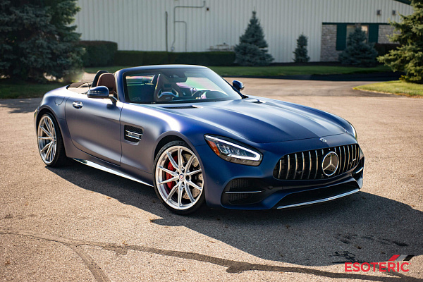 Фото дисков HRE P104SC Глянцевый лак на Mercedes-Benz AMG GT I