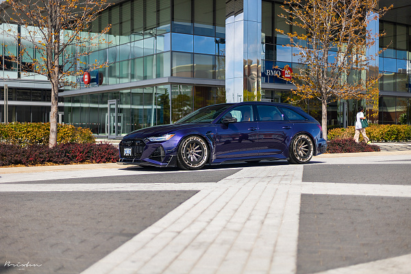 Фото дисков Brixton Forged R11-R Aerotech Глянцевая бронза на Audi A/RS 6 (C8)