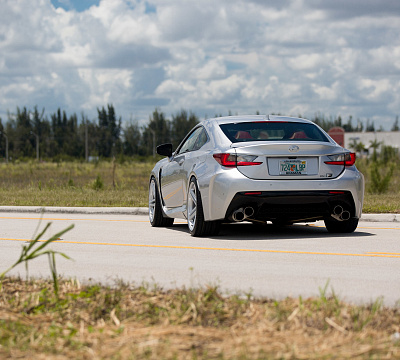 Фото дисков Vossen VFS-5 на Lexus RC