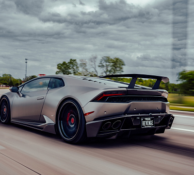 Фото дисков Strasse Wheels SV10M Deep Concave FS на Lamborghini Huracan