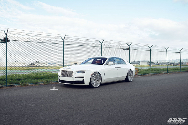 Фото дисков 1886 Wheels G007 Полированный лак на Rolls-Royce Ghost II