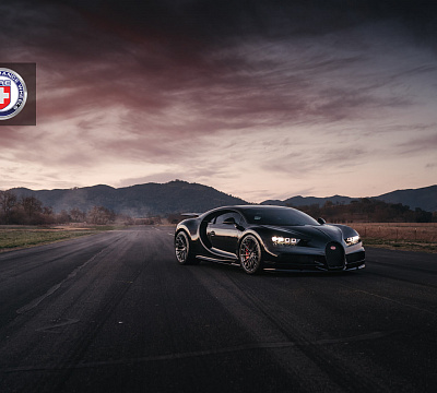 Фото дисков HRE P103 на Bugatti Chiron
