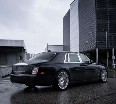 Фото дисков ST Wheels ST5 на Rolls-Royce Phantom