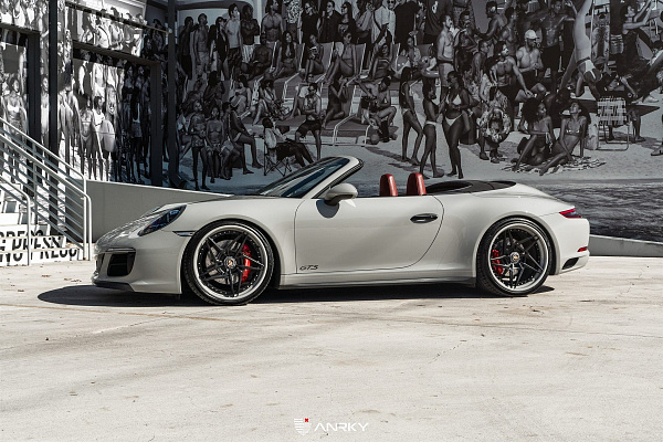 Фото дисков Anrky S3-X3 Черный сатин на Porsche 911 VII