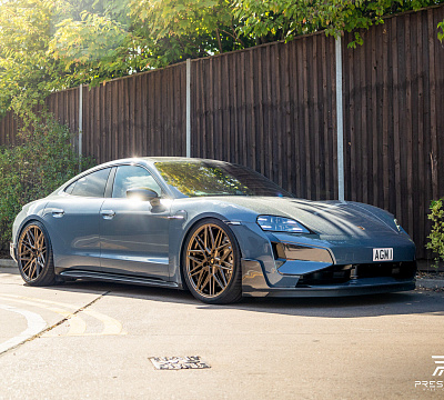 Фото дисков Vossen HF-7 на Porsche Taycan I