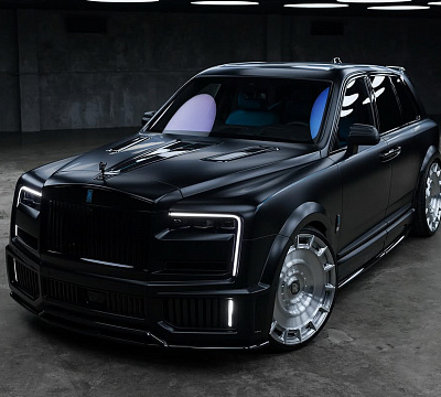 Фото дисков Vossen UV-7 на Rolls-Royce Cullinan