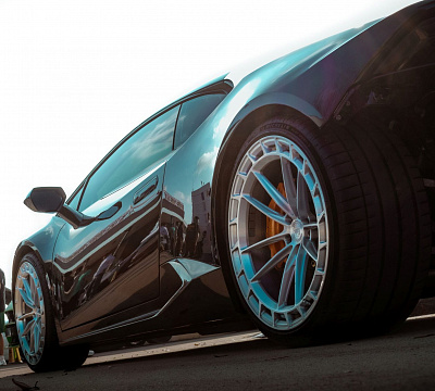 Фото дисков Bola FP3 на Lamborghini Huracan