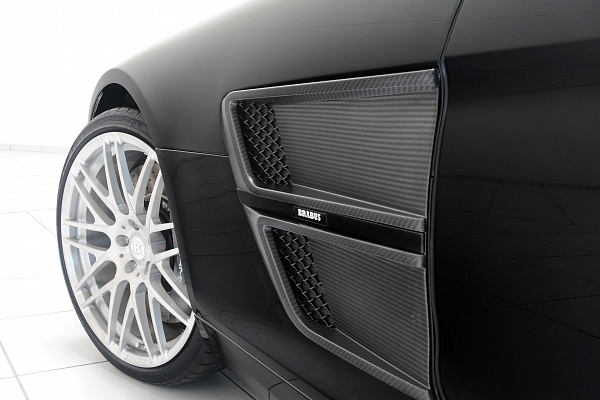 Фото дисков BRABUS Monoblock F (Platinum Edition) Сатиновый лак на Mercedes-Benz SLS AMG
