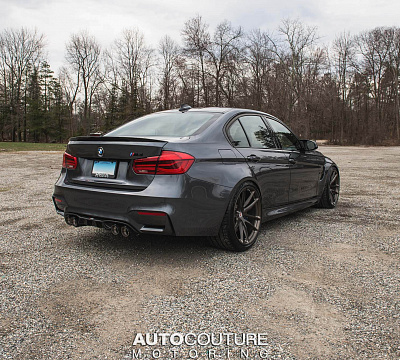 Фото дисков HRE P104 на BMW 3/M3 (F3x/F80)