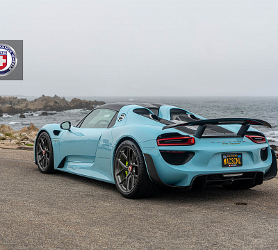 Фото дисков HRE R101 Lightweight на Porsche 918 Spyder