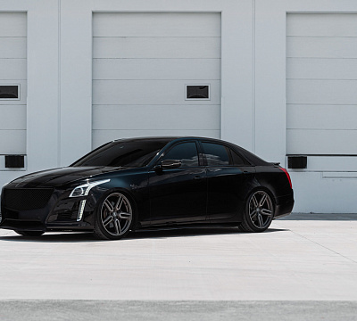 Фото дисков Vossen HF-1 на Cadillac CTS II