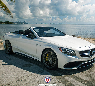 Фото дисков HRE P104 на Mercedes-Benz S-Class (W222, C217)