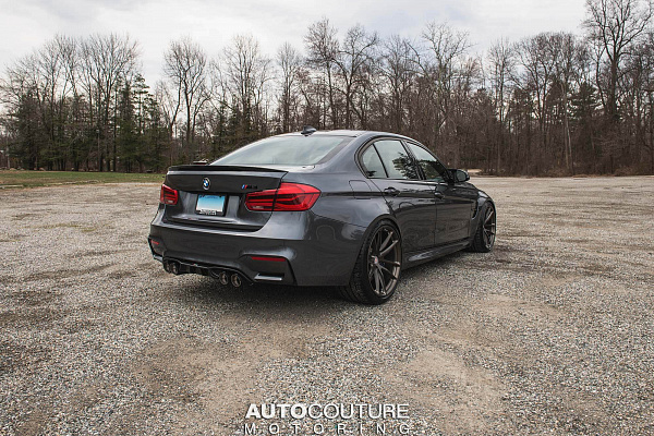 Фото дисков HRE P104 Глянцевый темный лак на BMW 3/M3 (F3x/F80)