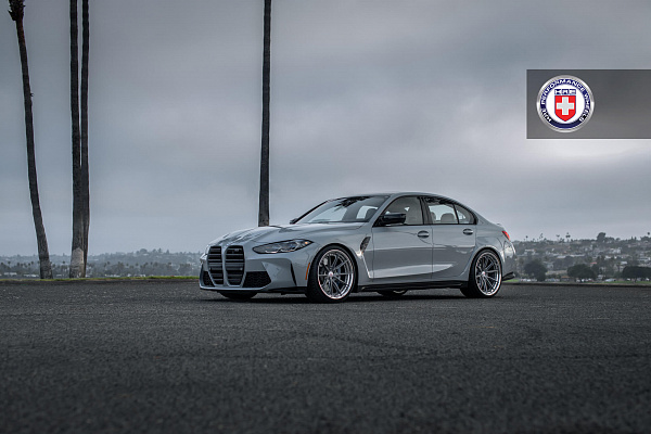 Фото дисков HRE S104SC Глянцевый тонированный лак на BMW 3/M3 (G2x/G80)