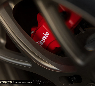 Фото дисков BC Forged RZ05 на Honda Civic Type R FL5