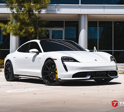 Фото дисков Vossen HF-3 на Porsche Taycan I