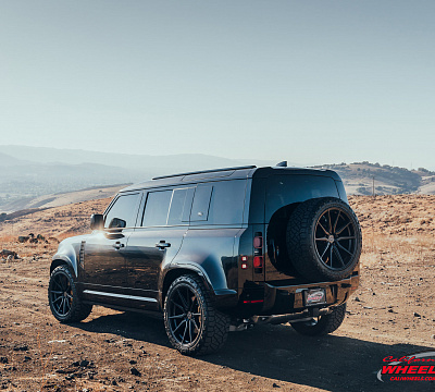 Фото дисков Vossen HF-3 на Land Rover Defender II