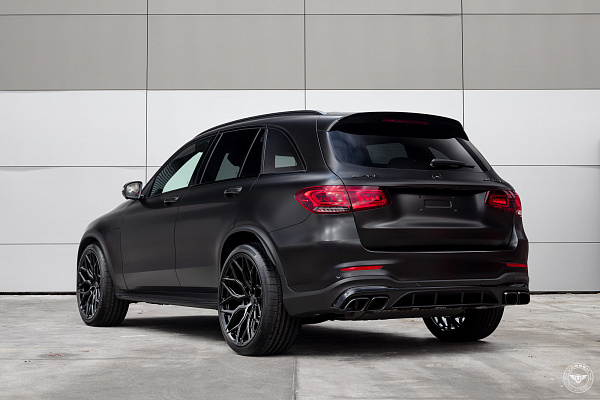 Фото дисков Vossen HF-2 Черный глянец на Mercedes-Benz GLC (X253, C253)