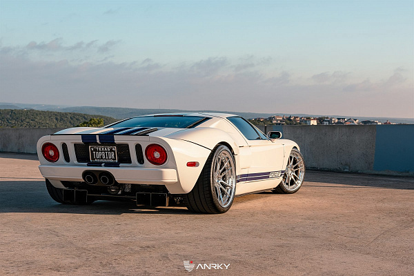 Фото дисков Anrky AN34 Полированный лак на Ford GT I