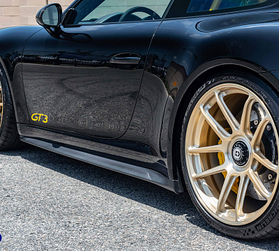 Фото дисков HRE RC104 на Porsche 911 VII