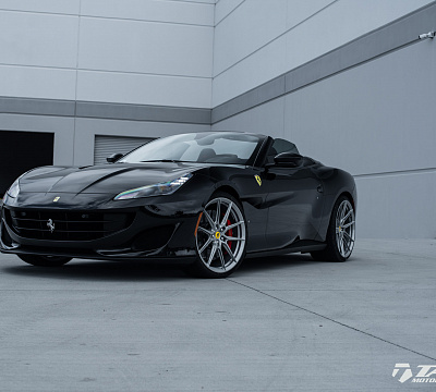 Фото дисков NOVITEC NF8 на Ferrari Portofino