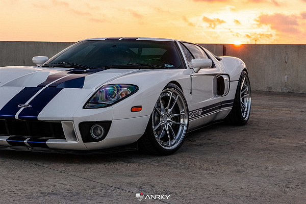 Фото дисков Anrky AN34 Полированный лак на Ford GT I