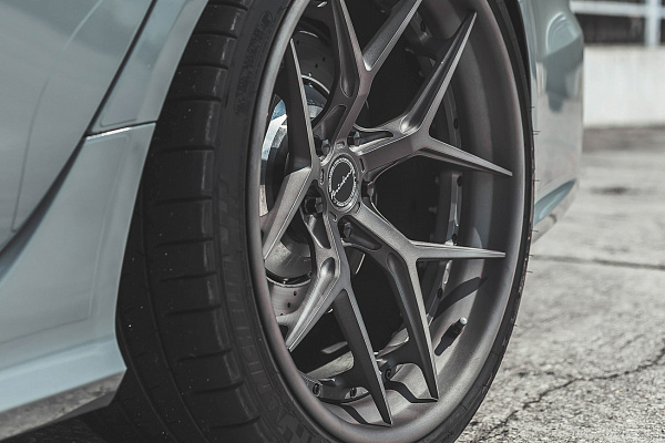 Фото дисков Brixton Forged PF7 Сатиновый темный лак на Audi A/RS 6 (C8)