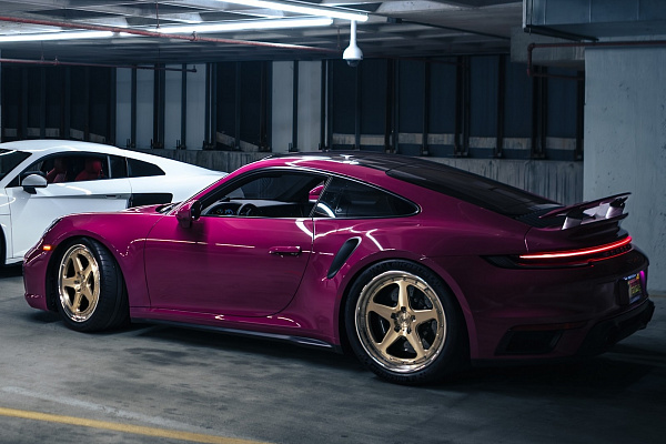Фото дисков Strasse Wheels S5 Track Глянцевая бронза на Porsche 911 VIII