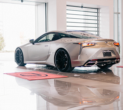 Фото дисков Vossen HF-3 на Lexus LC 500