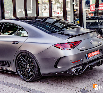 Фото дисков Vossen HF-7 на Mercedes-Benz CLS (C257)