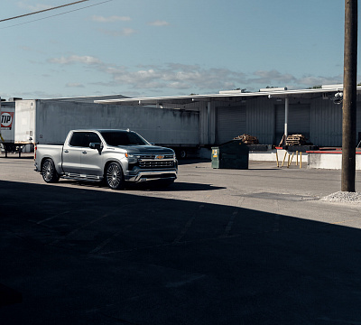 Фото дисков Vossen HF-8 на Chevrolet Silverado IV