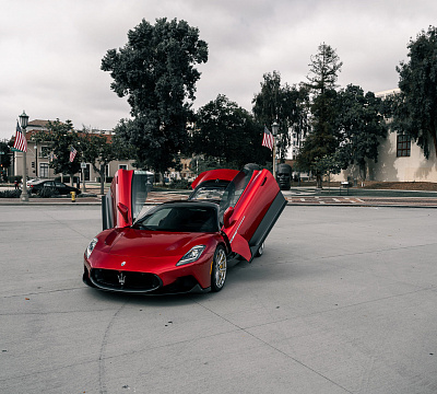 Фото дисков Vossen EVO-2 на Maserati MC20