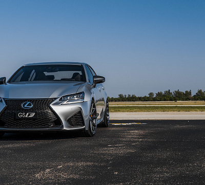 Фото дисков Vossen VFS-10 на Lexus GS IV