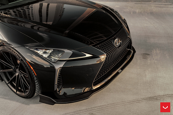 Фото дисков Vossen HFX-2 (5-Lug) Черный сатин на Lexus LC 500