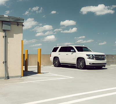 Фото дисков Vossen HF6-3 на Chevrolet Tahoe IV