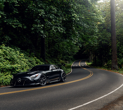 Фото дисков Vossen EVO-3R на Mercedes-Benz AMG GT I