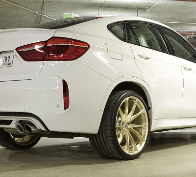 Фото дисков HRE P204 на BMW X6/X6 M (F16/F86)
