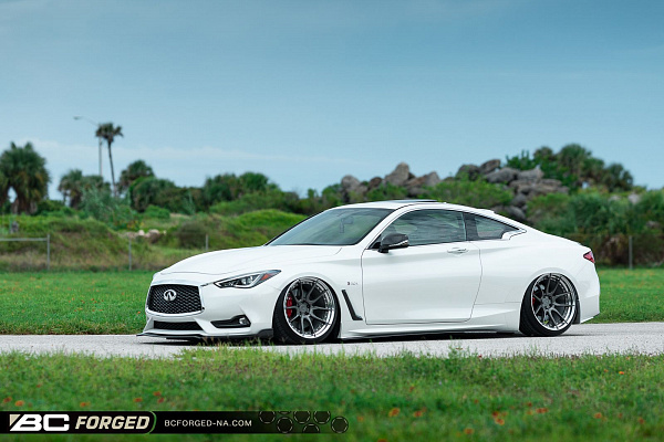 Фото дисков BC Forged HCA162 Глянцевый графит на Infiniti Q60 II