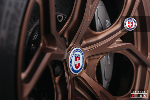 Фото дисков HRE P111SC Глянцевая темная медь на Audi A/S/RS 5 (F5)
