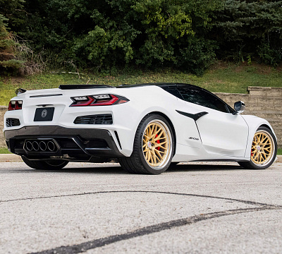 Фото дисков HRE 520 на Chevrolet Corvette C8