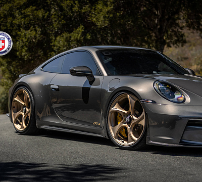 Фото дисков HRE 522M на Porsche 911 VIII