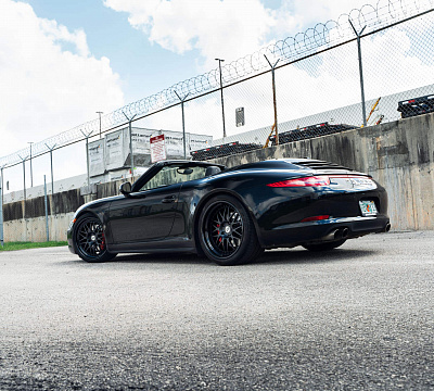 Фото дисков HRE 540C на Porsche 911 VII
