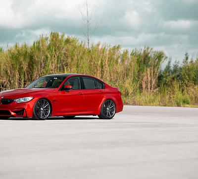 Фото дисков Vossen VFS-4 на BMW 3/M3 (F3x/F80)