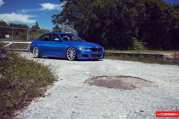 Фото дисков Vossen CVT Серебро на BMW 3/M3 (F3x/F80)