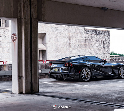 Фото дисков Anrky AN38 на Ferrari 812