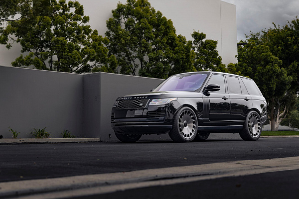 Фото дисков Asanti ARISTOCRAT Глянцевый темный лак на Land Rover Range Rover IV